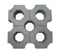 Concregrama - Cobograma H8 (40x40x8)cm